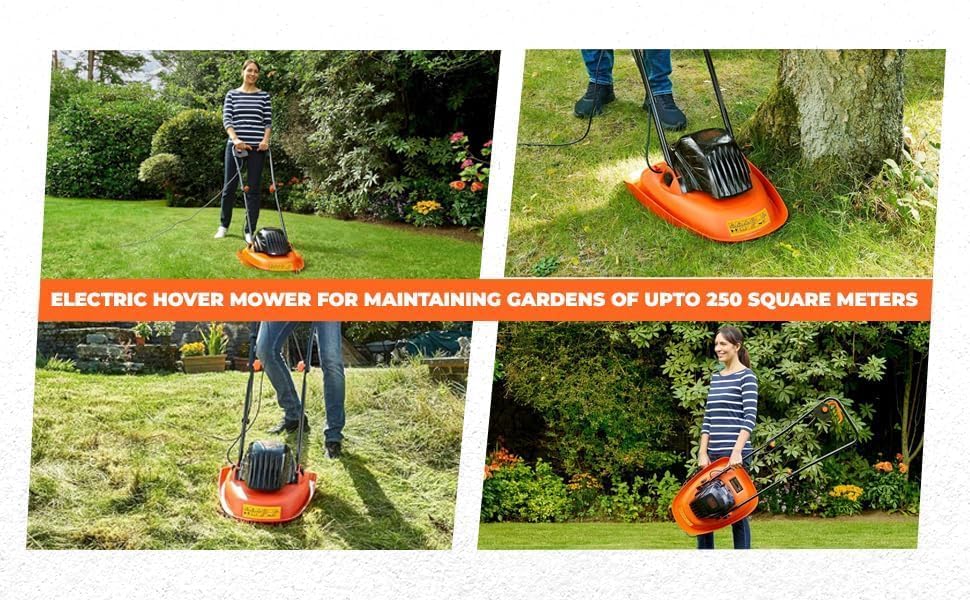 BLACK+DECKER BEMWH551-QS 1200W Electric Hover Mower