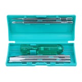 Taparia 802 Neon Bulb Screwdriver Set Silver/Blue