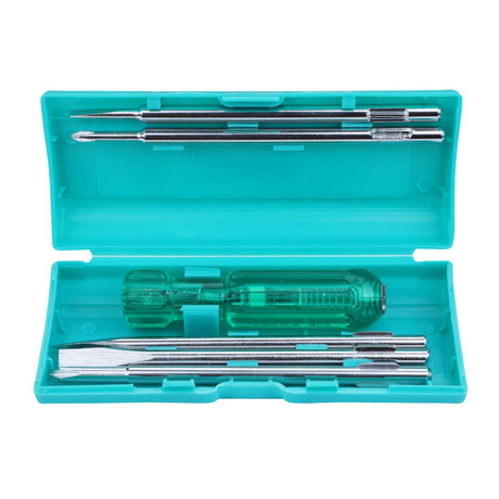 Taparia 802 Neon Bulb Screwdriver Set Silver/Blue