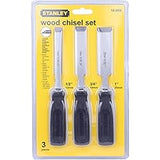 Stanley 3 Pcs Wood Chisel Set