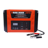 BLACK+DECKER BC12-B2 2/8/12 Amp 3 Speed Automatic Battery Charger and Manual Control