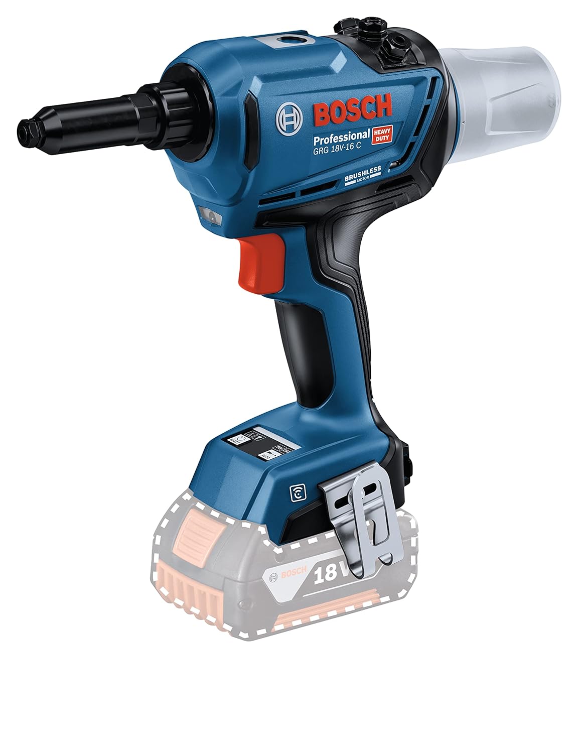 Bosch Professional GRG 18V-16 C Cordless Rivet Gun