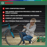 BOSCH Easy Aquatak 100 | 1100-watt Motor | Max Pressure- 100 Bar | High Pressure Washer with Double Filtration | 360° Gun, Self-Priming | Flow Rates up to 270 l/h | 3.1 Kg