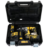 DEWALT DCH172M2-IN 18V Cordless Compact Brushless Hammer with 4-10 mm drilling range & 2x4.0Ah Li-ion batteries,Yellow