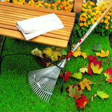 Wolf Garten Multi Star Steel Adjustable Rake Without Handle (Silver) (UC-M) Garden rake