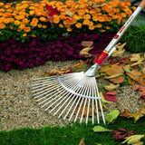 Wolf Garten Multi Star Steel Adjustable Rake Without Handle (Silver) (UC-M) Garden rake