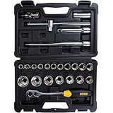 Stanley 19-Pc 3/4" Drive 12PT Metric Socket Set