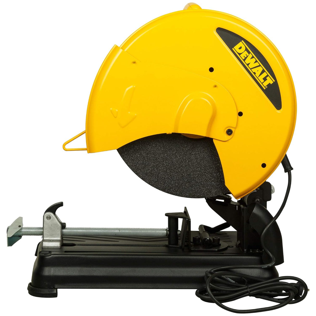 DEWALT D28730 14-inch (355 mm),2300W,3800 Rpm Heavy Duty Chop Saw With Wheel Included For Cutting Me