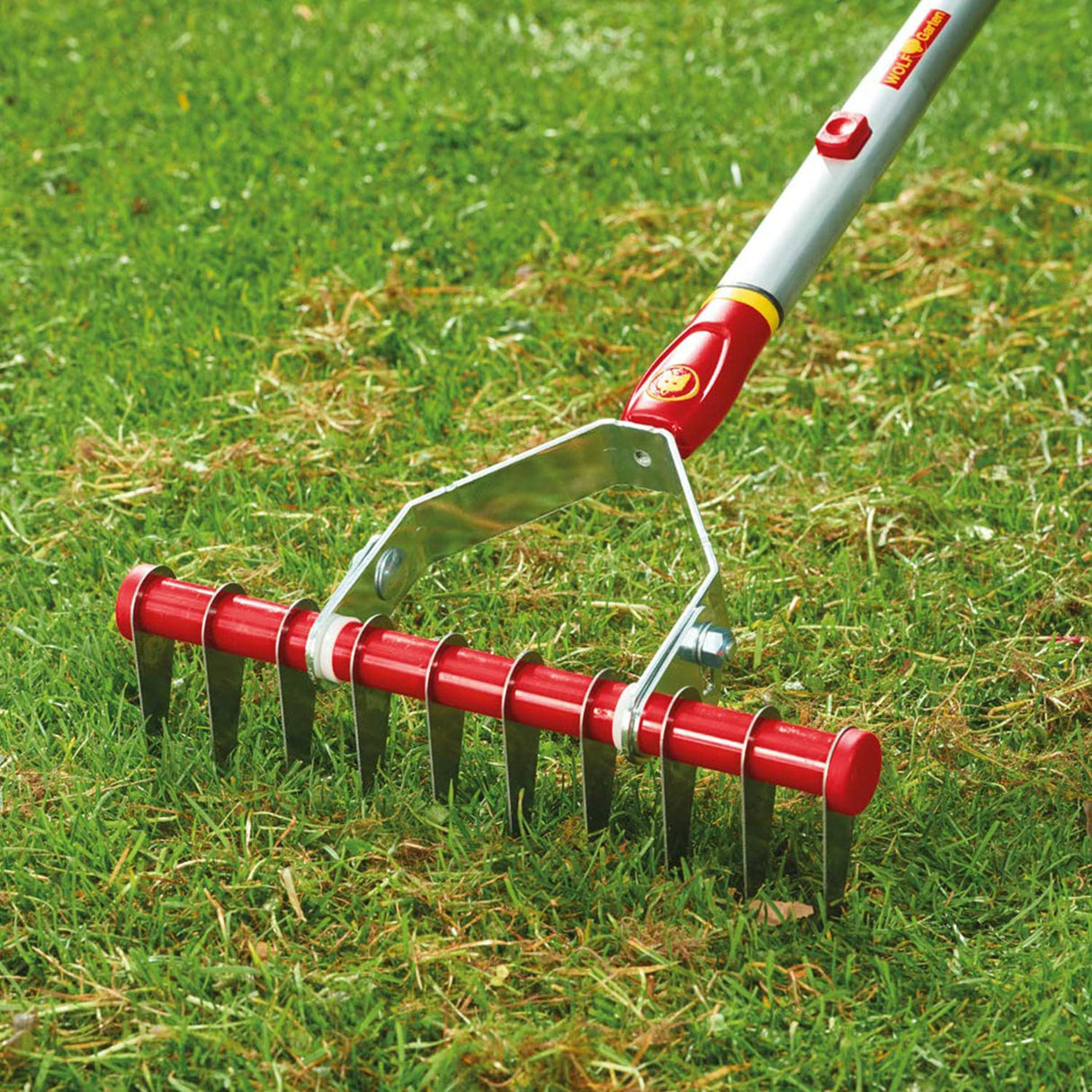 Wolf Garten Steel Multi Star Scarifying Rake | Without Handle | (UG-M 3) Garden rake