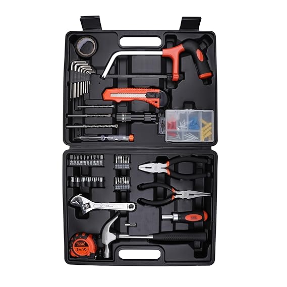 BLACK+DECKER 108 PC HAND TOOL KIT