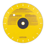 Dewalt DDW8500 14" Edge Chop Saw Blade