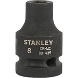 Stanley 8 mm 1/2" Sq. Drive Impact Socket (ANSI)