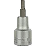 Stanley 4 mm, 1/2 Inch Hexagonal Bit socket