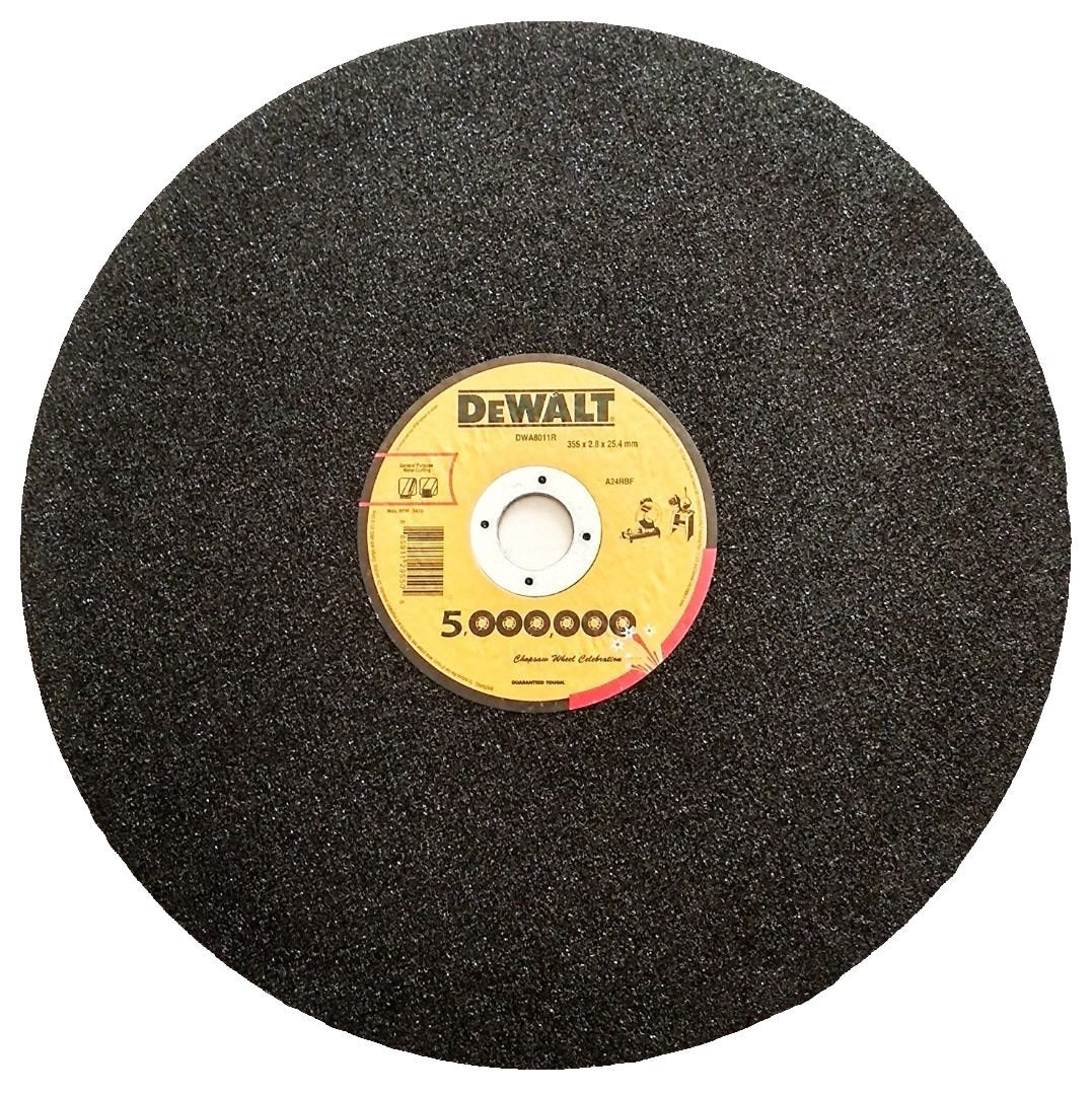 Dewalt DWA8011R Chopsaw Wheel, 355x2.8x25.4mm (Pack of 25)