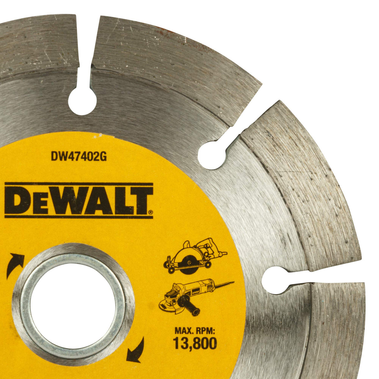 DEWALT DW47402G-IN 4''/110 mm Segmented Diamond Marble Cutting Blade