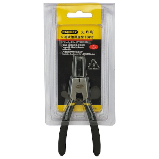 Stanley 5 inch / 130 mm Straight External Circlip Plier