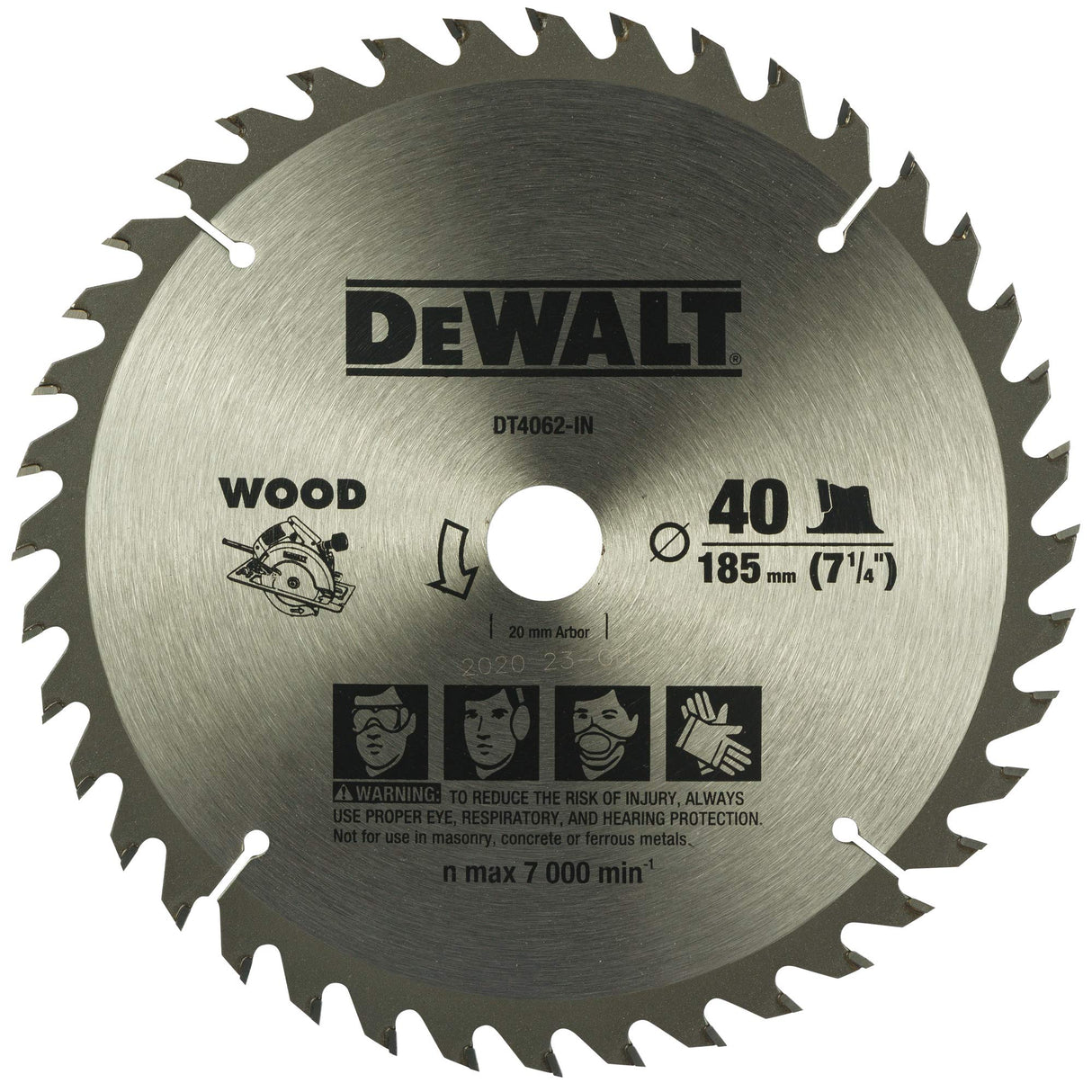 DEWALT DW03430 4'' 30T TCT Woodworking Saw Blade- for MDFParticle boards Laminated boards