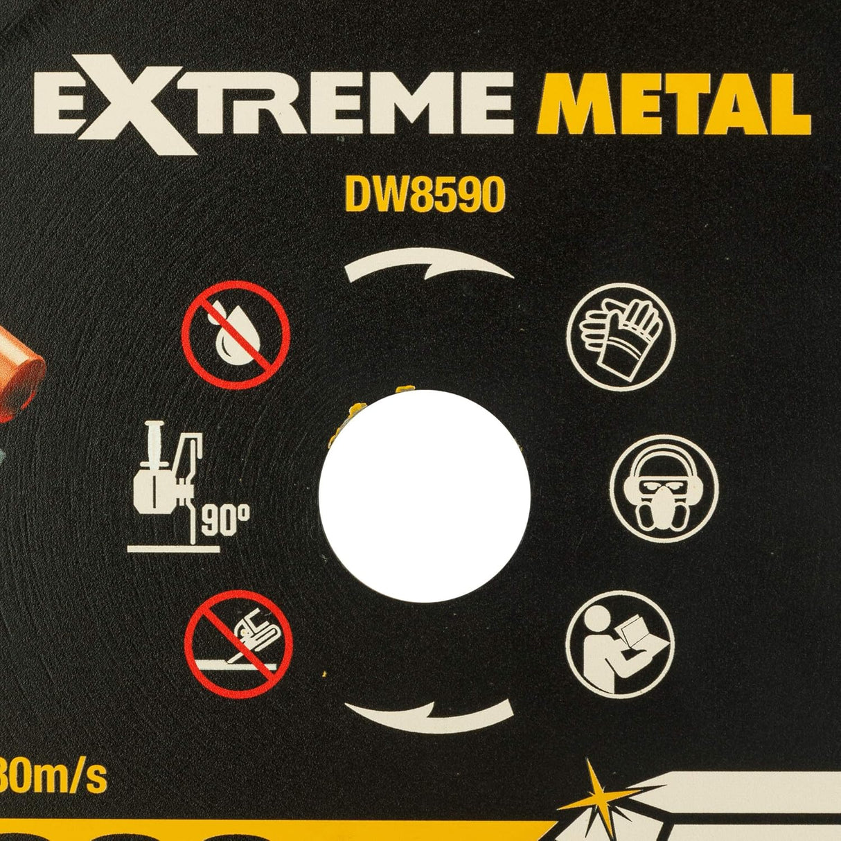 DEWALT DW8590-IN 9'' Extreme Diamond Edge Cutoff Wheel-30x Life (5 pieces box)