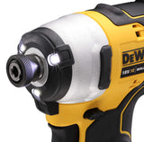 DEWALT DCF809L2T-QW - 18V Li-ion Sub-Compact Series Cordless 1/4" Impact Driver with Brushless Motor-2x3Ah Batteries Included