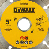 DEWALT DW47502G-IN 5''/125 mm Segmented Diamond Marble Cutting Blade