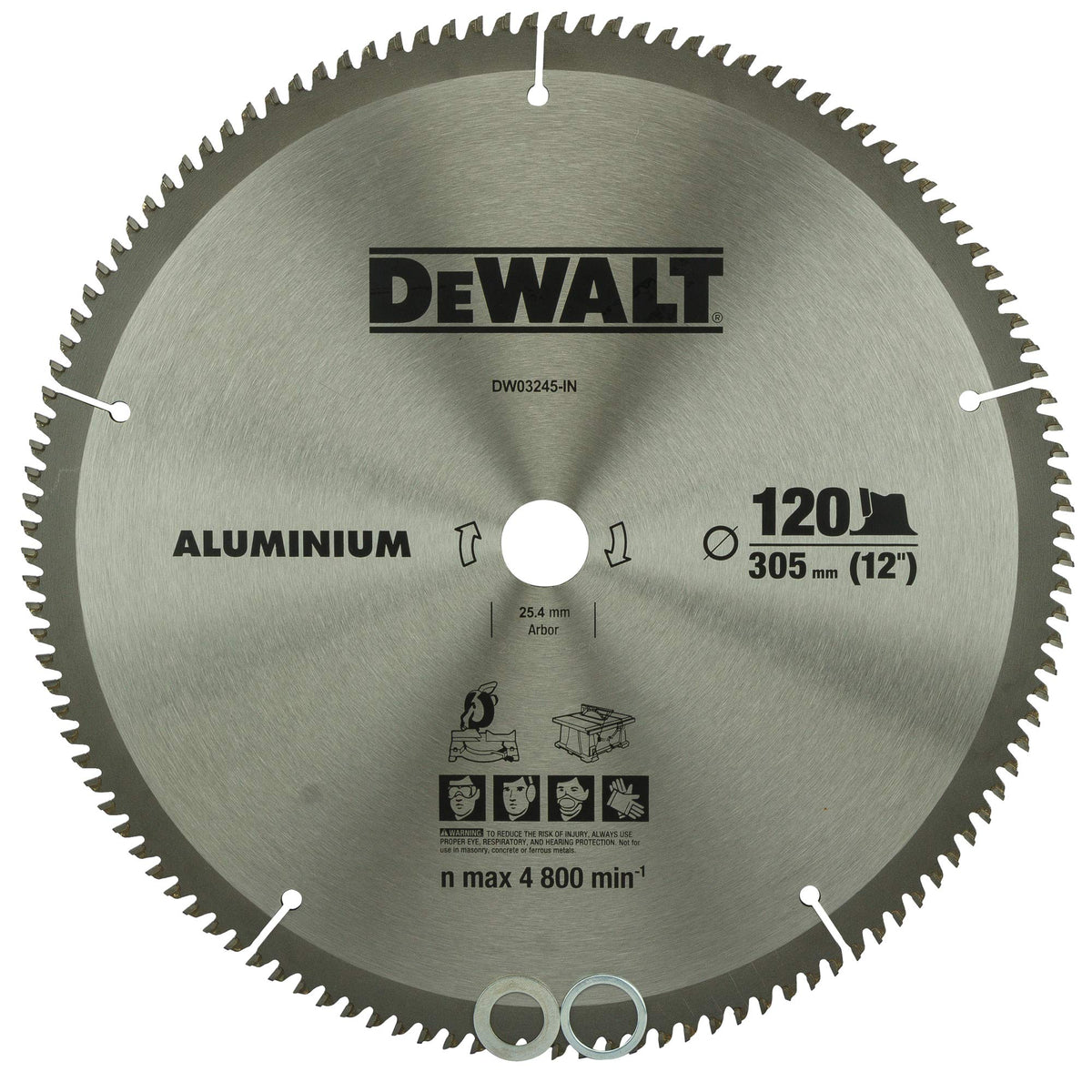 DeWalt DW03245 12-inch 120T Aluminium Cutting Blade