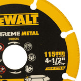 DEWALT DW8545 4.5'' Extreme Diamond Edge Cutoff Wheel-30x Life