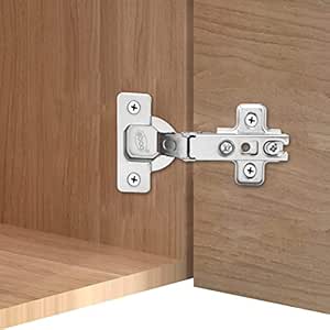 Ebco Smart Push Soft Close Fitting – 5 Hinges Half-Overlay (Heavy Load)