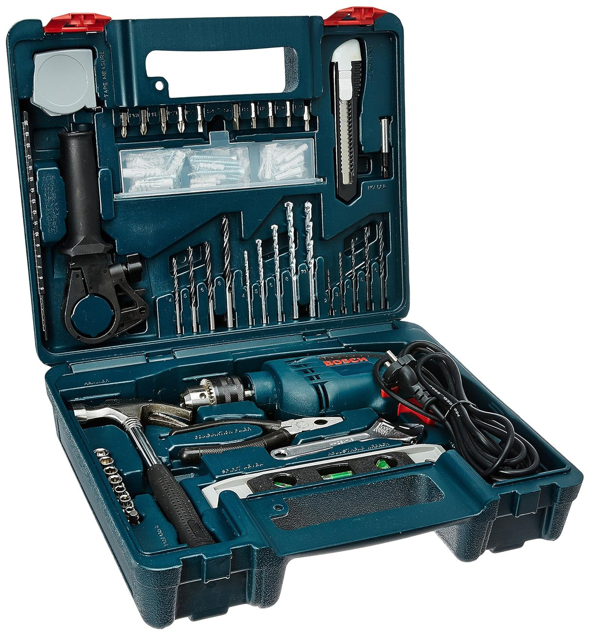 Bosch GSB 600 RE 13mm 600 Watt Corded Smart Drill Kit