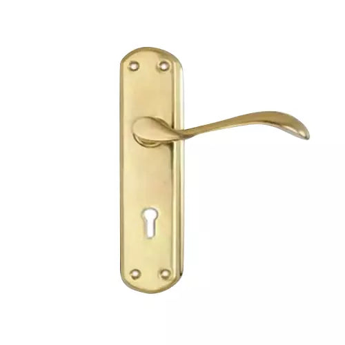 BM 02 175mm Door Handle Set 2C Antique Brass [2857]