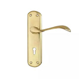 BM 02 175mm Door Handle Set 2C Antique Brass [2857]
