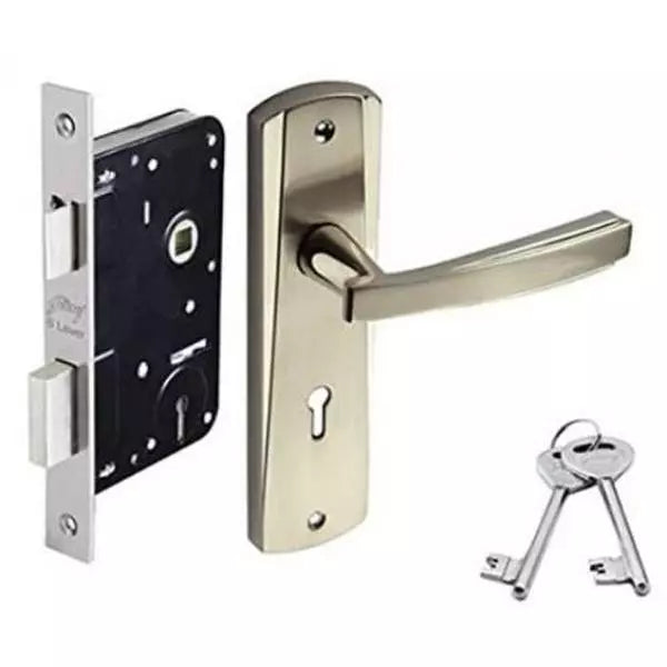 BM 06 175mm Door Handle Set 1CK Antique Brass [2855]