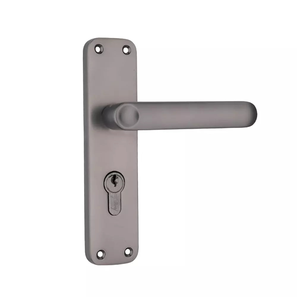 BM 09 175mm Door Handle Set 1CK Matte Black Nickel [5634]