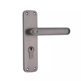 BM 09 175mm Door Handle Set 2C Matte Black Nickel [5635]