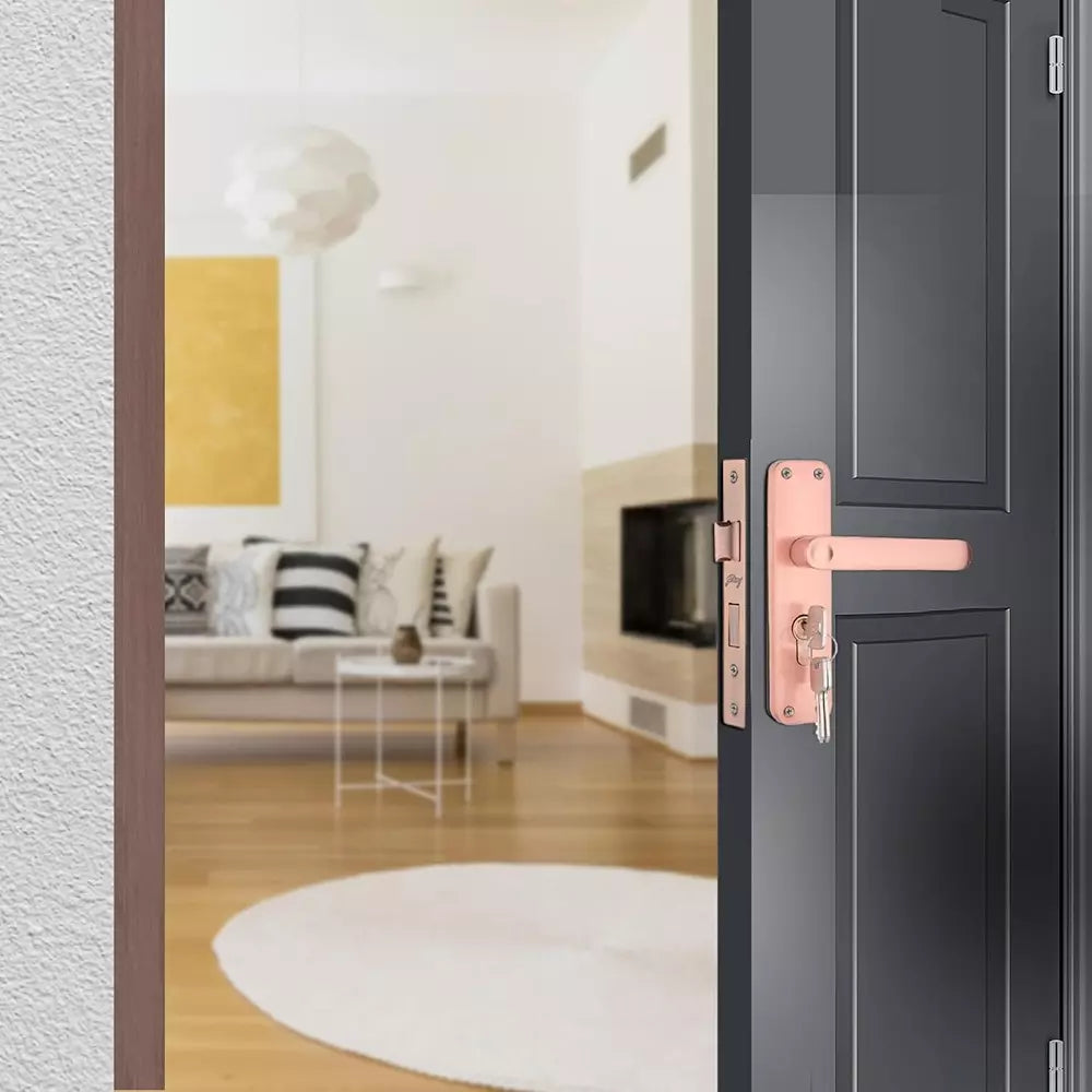 BM 09 175mm Door Handle Set 2C Rose Gold [5631]