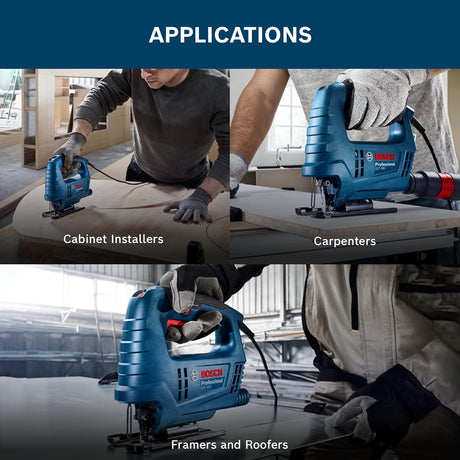 BOSCH Professional GST 680 Corded Electric Jigsaw - Tools Warehouse