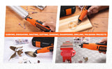 BLACK+DECKER BCRT8K35 8V Cordless Rotary Tool Kit