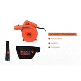 BLACK+DECKER BDB530-IN 530W Blower & Vacuum 2‑in‑1
