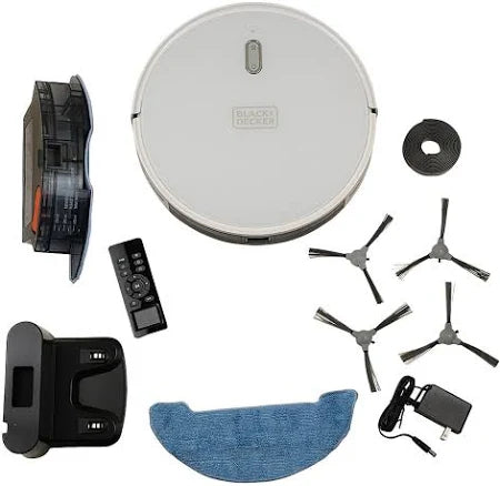Black+Decker BRVA425B10 Alexa 2000Pa Robotic Vacuum