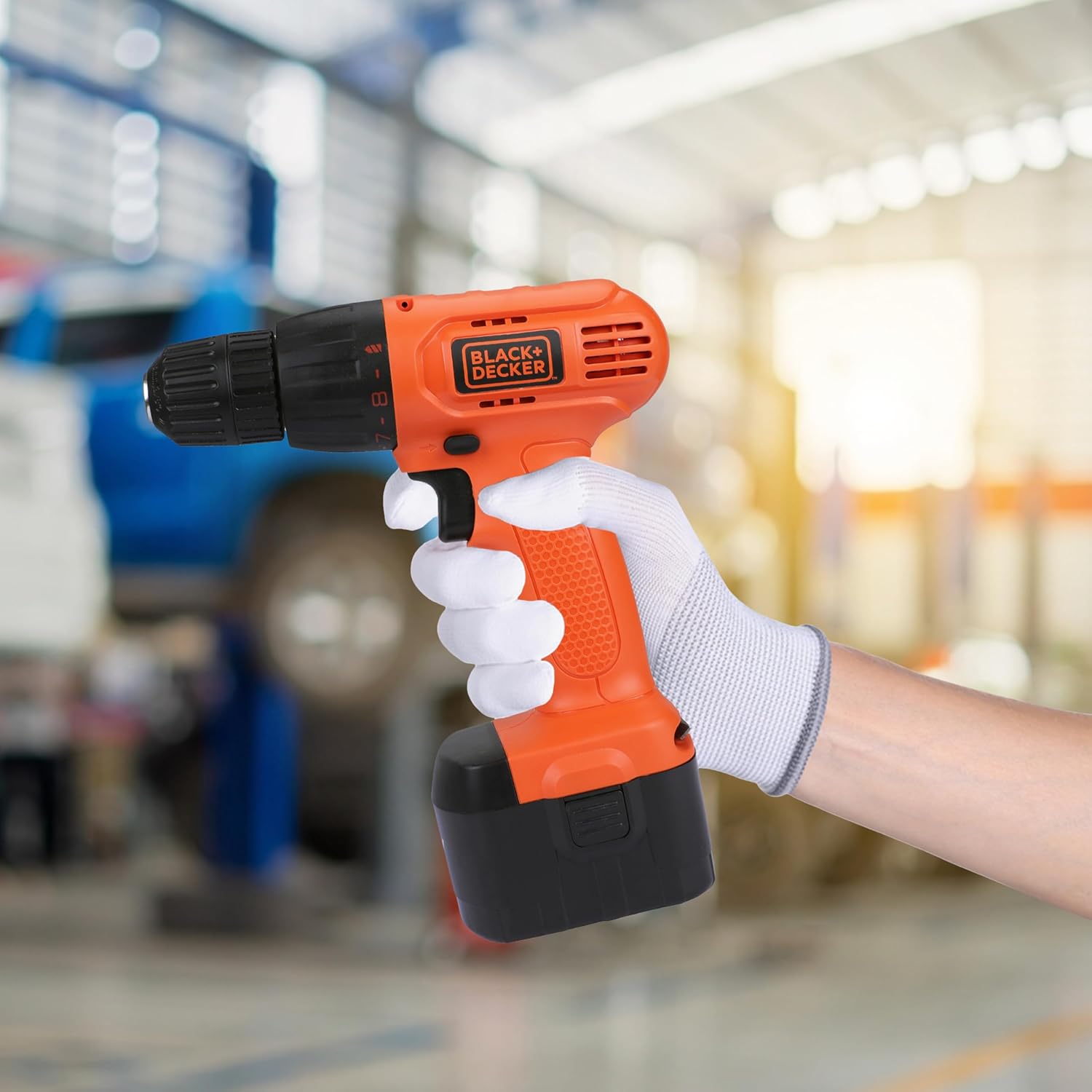 BLACK+DECKER CD121K50 12V Drill Driver Kit