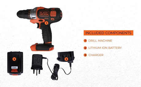 BLACK+DECKER MT218K 18V Multi‑Evo Drill Kit