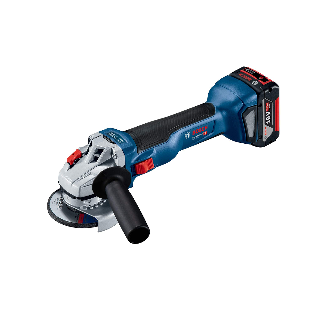 Bosch GWS 18V‑10 Brushless Cordless Grinder Kit