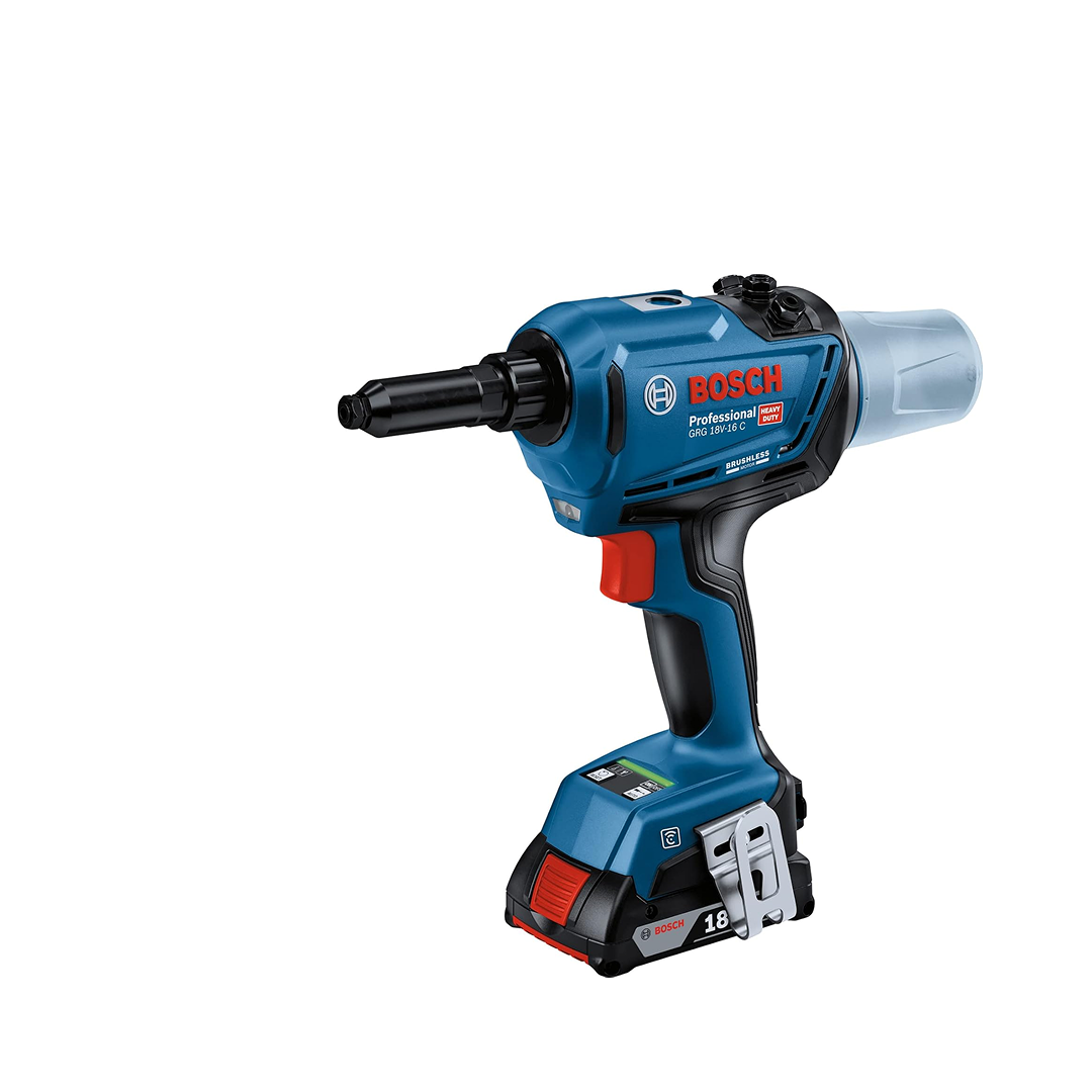 Bosch GRG 18V‑16 C Professional Cordless Rivet Gun