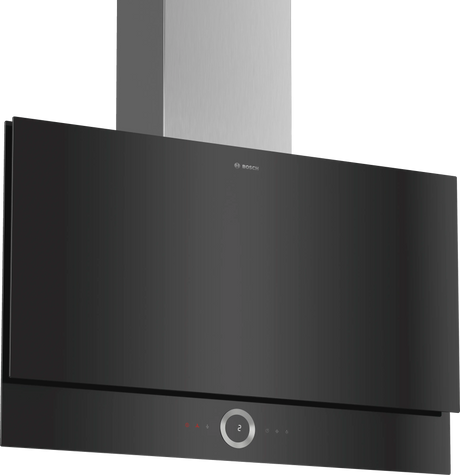 Bosch Clear Glass Black Printed Wall Chimney 90cm DWF97RV60I