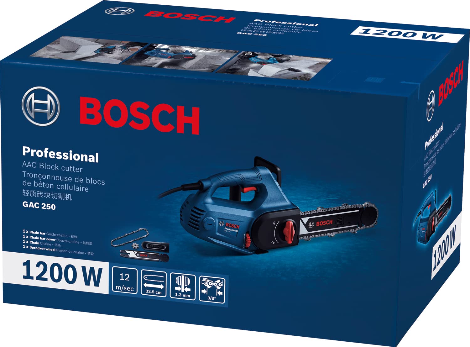 Bosch GAC 250 AAC Corded Electric Block Cutter - Tools Warehouse
