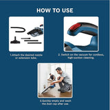 Bosch GAS 18V-1 Cordless Vacuum Cleaner (Solo)
