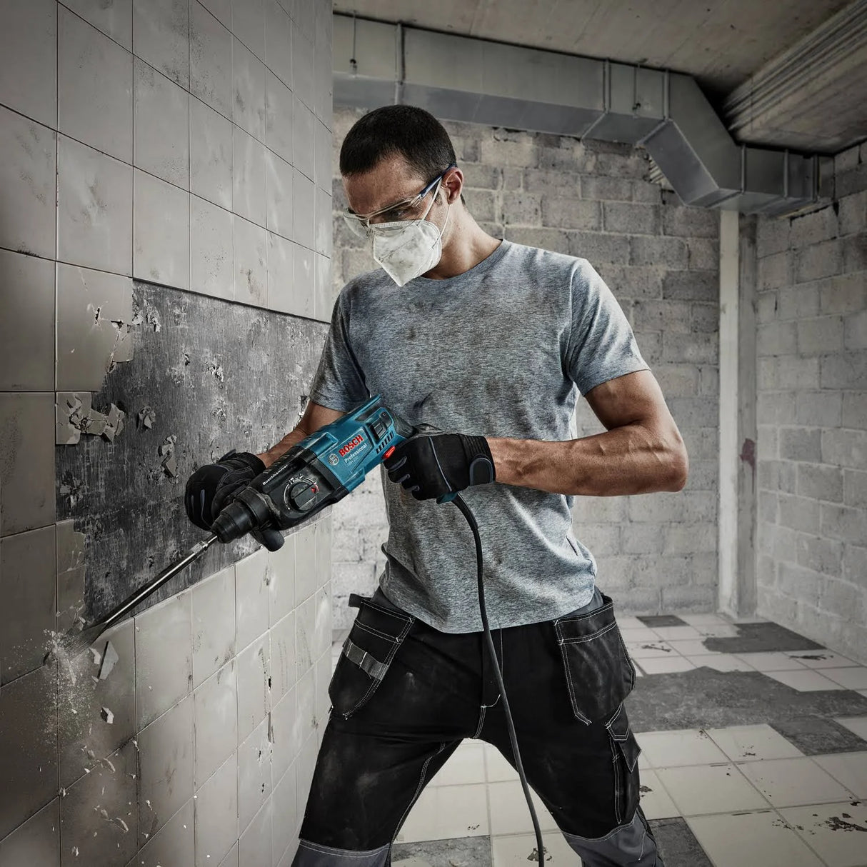 Bosch GBH 220 SDS+ Rotary Hammer Drill Corded - Tools Warehouse