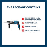 Bosch GBH 2‑28 DV 850W 28mm SDS+ Rotary Hammer