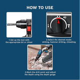 Bosch GBH 2‑28 DV 850W 28mm SDS+ Rotary Hammer