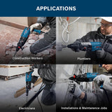 Bosch GBH 2‑28 DV 850W 28mm SDS+ Rotary Hammer