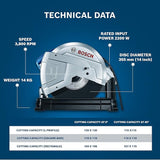 Bosch GCO 220 Corded Metal Chop Saw